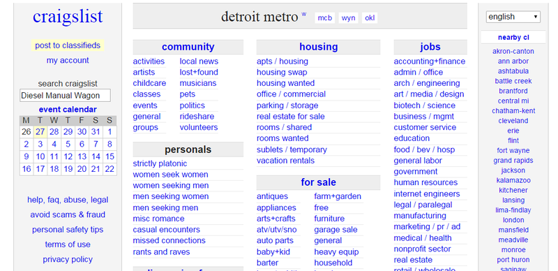 Illustration for article titled Here's Why Michigan Is The Worst Place For Craigslisting